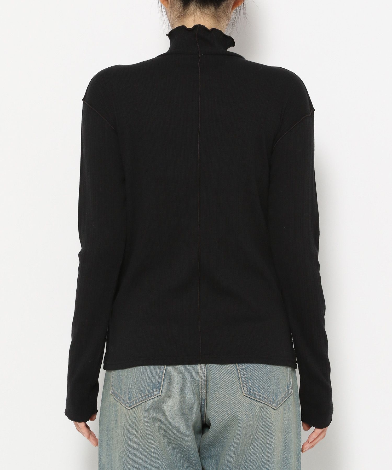 LOWRYS FARM「リブメロータートル」|Tシャツ・カットソー|