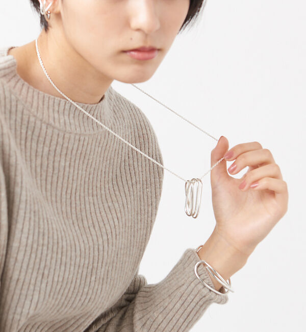 collex「【Lemme./レム】swell necklace」|ネックレス|シルバー