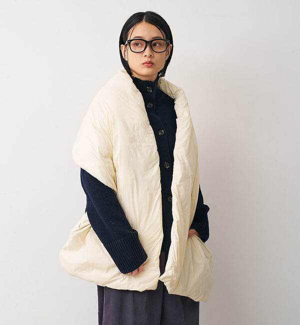 collex「【TAION】リバーシブルダウンストール」|マフラー|