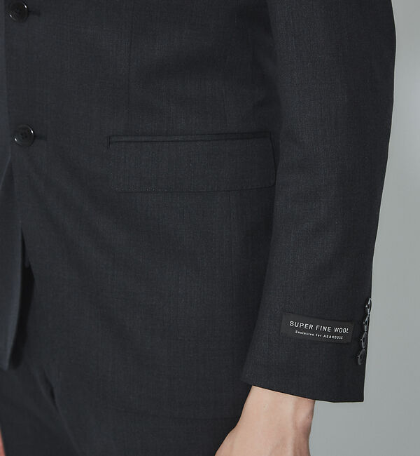 ABAHOUSE「【Recency of Mine】 SUPER100ｓウールツイル ジャケット」|テーラードジャケット|