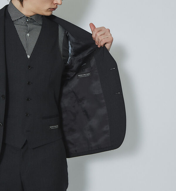 ABAHOUSE「【Recency of Mine】 SUPER100ｓウールツイル ジャケット」|テーラードジャケット|