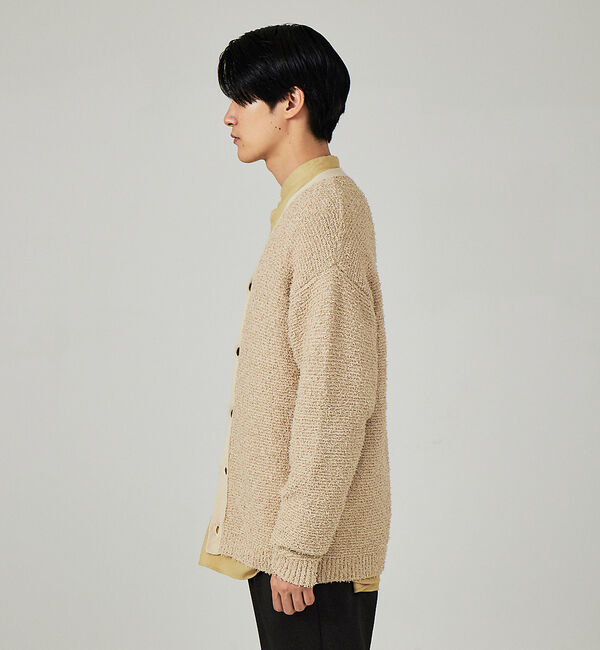 ABAHOUSE「【ツイスティッドニット】オーバーサイズ カーディガン」|カーディガン|
