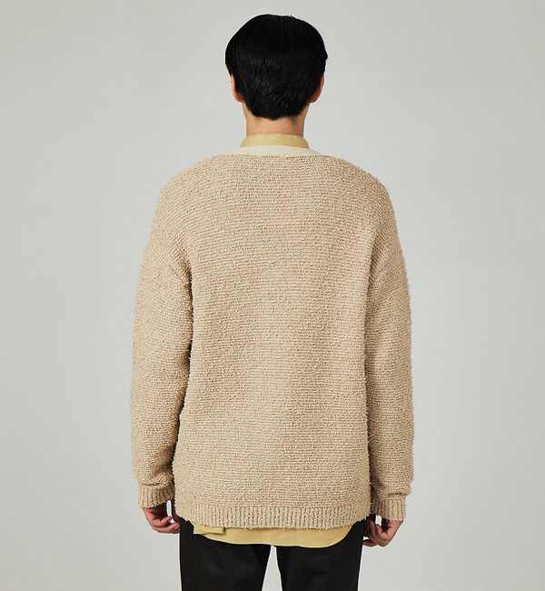 ABAHOUSE「【ツイスティッドニット】オーバーサイズ カーディガン」|カーディガン|