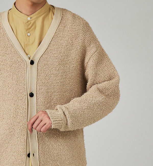 ABAHOUSE「【ツイスティッドニット】オーバーサイズ カーディガン」|カーディガン|