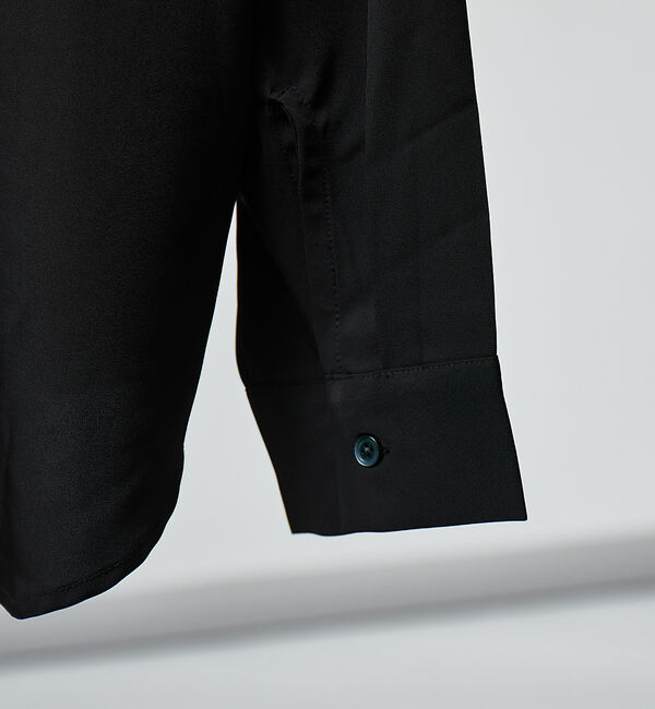 ABAHOUSE「【AH ABAHOUSE / セットアップ対応】トロミ生地 ヨークデザイン 長袖」|シャツ・ブラウス|