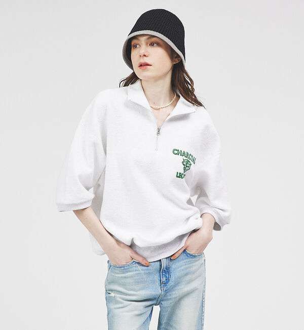 ABAHOUSE「【AMERICANA&times;ORIGINAL Charcoal／アメリカーナ&times;オリジナ」|スウェット・ジャージ|