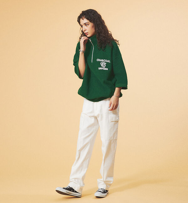 ABAHOUSE「【AMERICANA&times;ORIGINAL Charcoal／アメリカーナ&times;オリジナ」|スウェット・ジャージ|