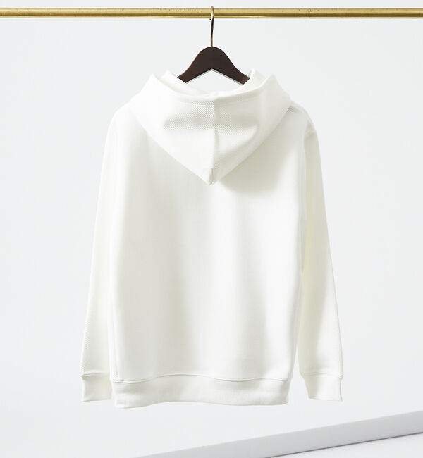 ABAHOUSE「ドットツイル ダンボール プルパーカー」|パーカー|