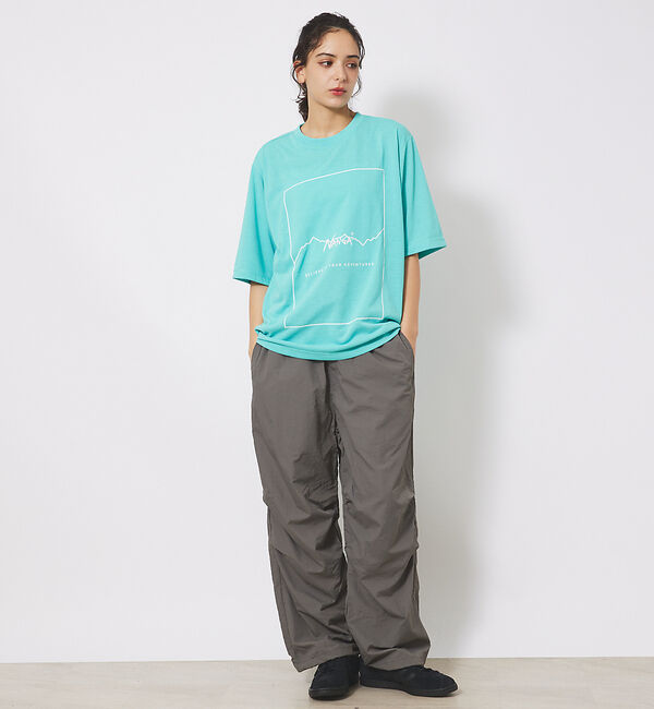 ABAHOUSE「【NANGA/ナンガ】DRY MIX FRAME LOGO T/ドライミックス/」|Tシャツ・カットソー|