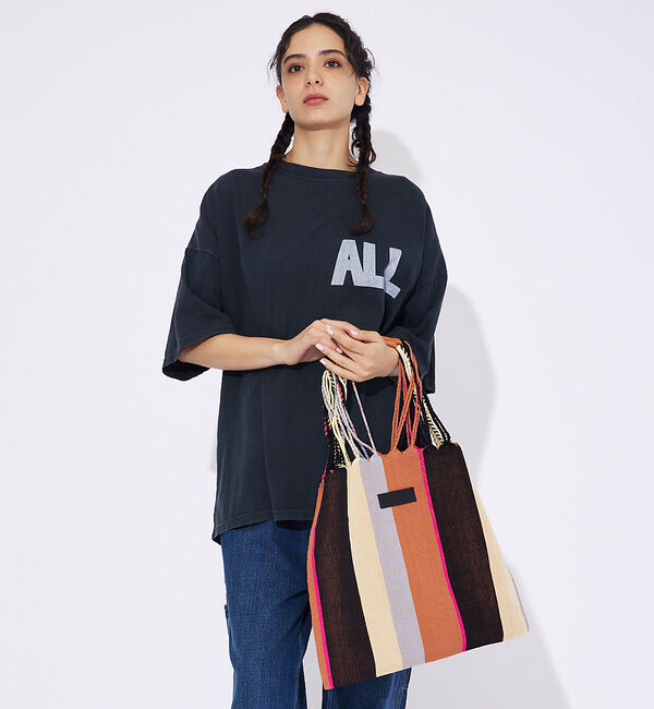 ABAHOUSE「【MOON BIRD/ムーンバード】手織りハンモックトートバッグ/手織り/A4サ」|トートバッグ|その他6