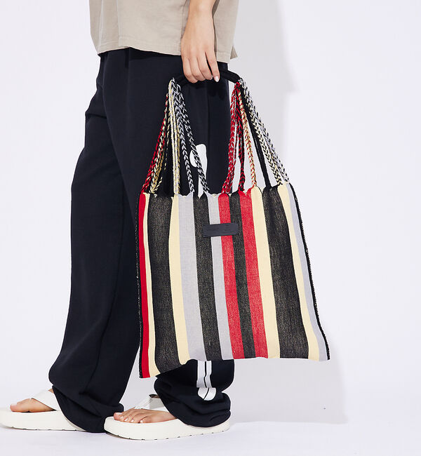 ABAHOUSE「【MOON BIRD/ムーンバード】手織りハンモックトートバッグ/手織り/A4サ」|トートバッグ|その他8