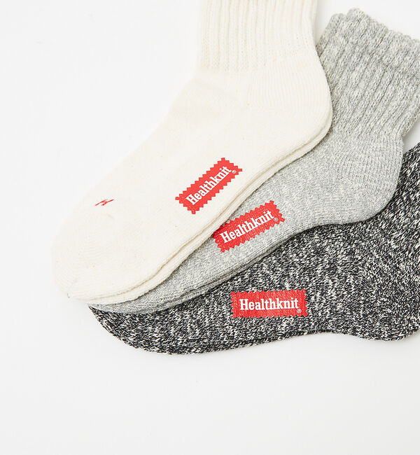 ABAHOUSE「【Healthknit/ヘルスニット】バックロゴ191-37123P/ソックス/」|ソックス|