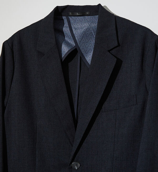 ABAHOUSE「【セットアップ対応】吸水速乾 リネンライク  ジャケット / サマージャケット」|テーラードジャケット|