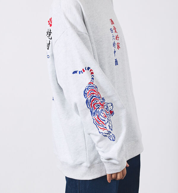 ABAHOUSE「【YOIDORE/ヨイドレ】酒愛好家スーベニア刺繍スウェット/秋冬/ユニセックス」|Tシャツ・カットソー|