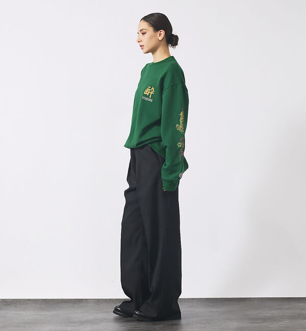 ABAHOUSE「【YOIDORE/ヨイドレ】酒愛好家スーベニア刺繍スウェット/秋冬/ユニセックス」|Tシャツ・カットソー|