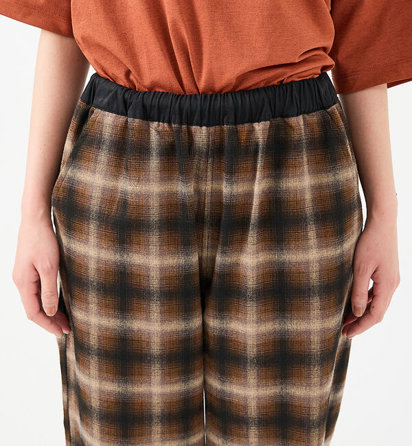 ABAHOUSE「【Revo.レボ】ルーズフィットオンブレーチェックイージーパンツ /グランジ/ユ」|その他|