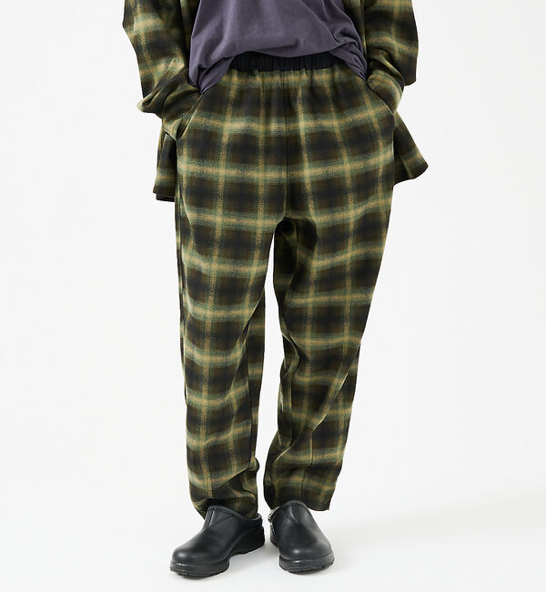 ABAHOUSE「【Revo.レボ】ルーズフィットオンブレーチェックイージーパンツ /グランジ/ユ」|その他|