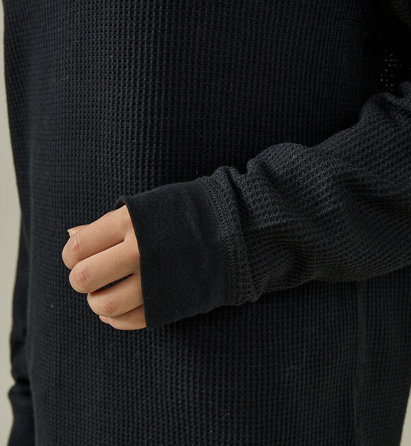 ABAHOUSE「【JEMORGAN/ジェーイーモーガン】CVCワッフル ラグラン裾ラウンドL S」|Tシャツ・カットソー|