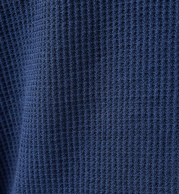 ABAHOUSE「【JEMORGAN/ジェーイーモーガン】CVCワッフル ラグラン裾ラウンドL S」|Tシャツ・カットソー|