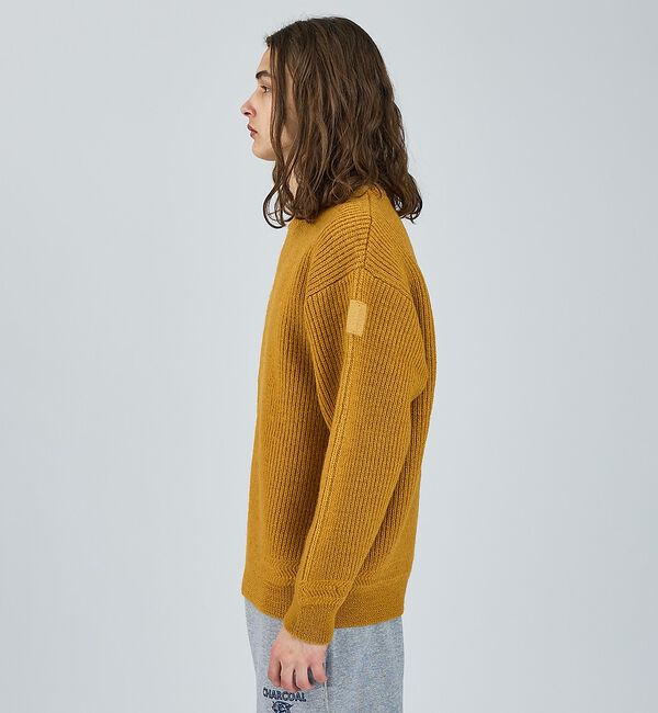 ABAHOUSE「【LUCEBER/ルースバー 】MIDDLE GAUGE KNIT SWEATE」|ニット・セーター|