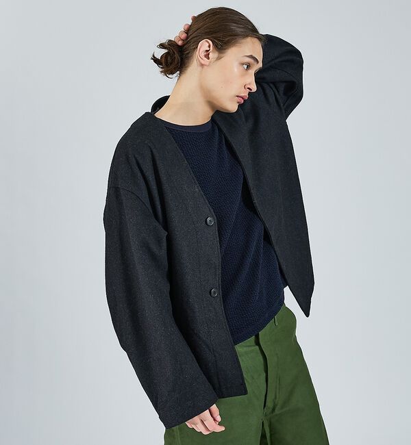 ABAHOUSE「【LUCEBER/ルースバー】 WOOL LINER COAT/ウールライナーコ」|ブルゾン・スタジャン|