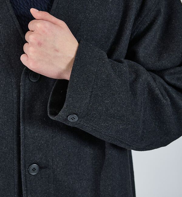 ABAHOUSE「【LUCEBER/ルースバー】 WOOL LINER COAT/ウールライナーコ」|ブルゾン・スタジャン|