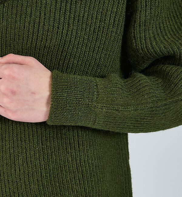 ABAHOUSE「【LUCEBER/ルースバー】MID G KNIT V NECK SWEATER」|ニット・セーター|