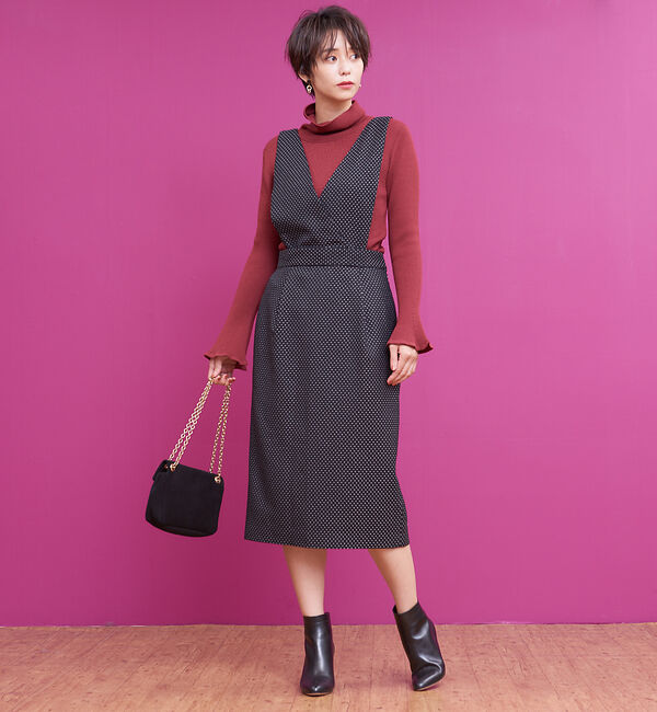 Rouge vif「刺子ドビージャンパースカート」|ワンピース|