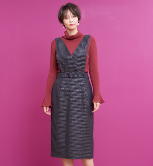 Rouge vif「刺子ドビージャンパースカート」|ワンピース|