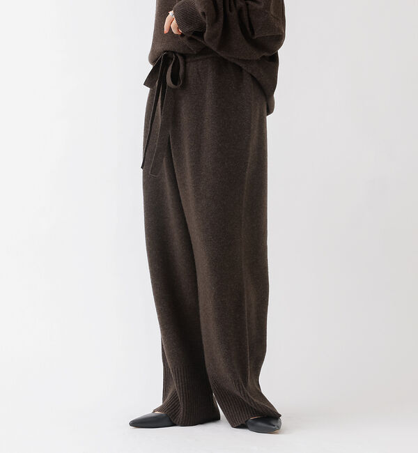 Rouge vif「【セットアップ対応】ゆるニットパンツ」|その他|