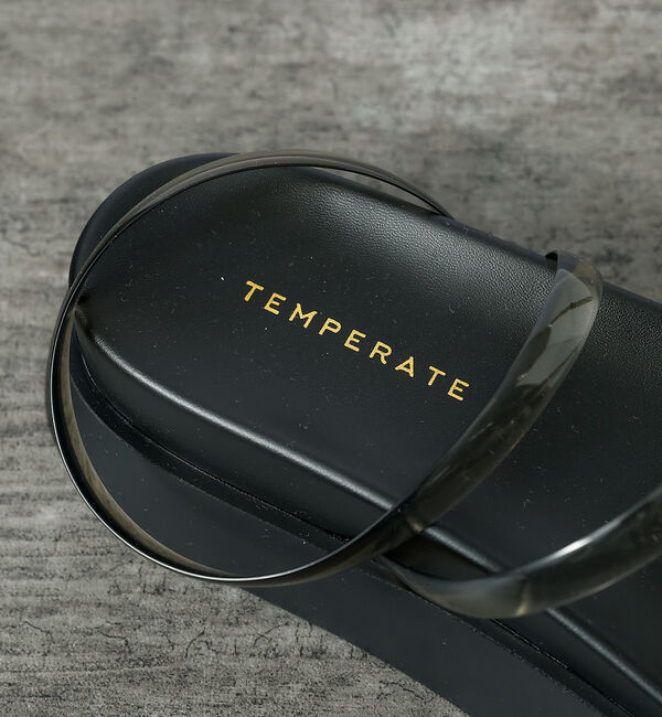 Rouge vif「【TEMPERATE / テンパレイト】プラットフォームサンダル / クリア【W」|サンダル|