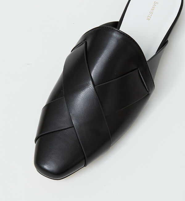 AU BANNISTER「【販売店舗限定】クロスメッシュミュール」|サンダル|