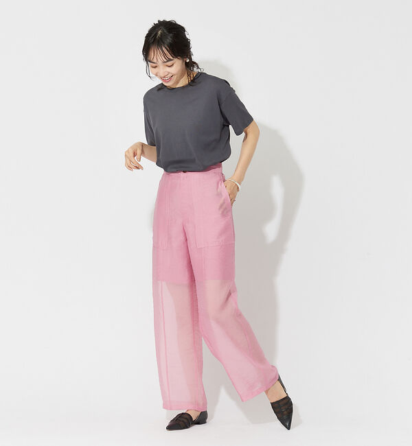 AU BANNISTER「メッシュポインテッドフラットパンプス」|パンプス|