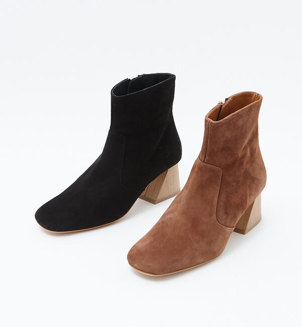 AU BANNISTER「COMING ATRACTIONS Helena 変形ヒールショートブーツ」|ショートブーツ|