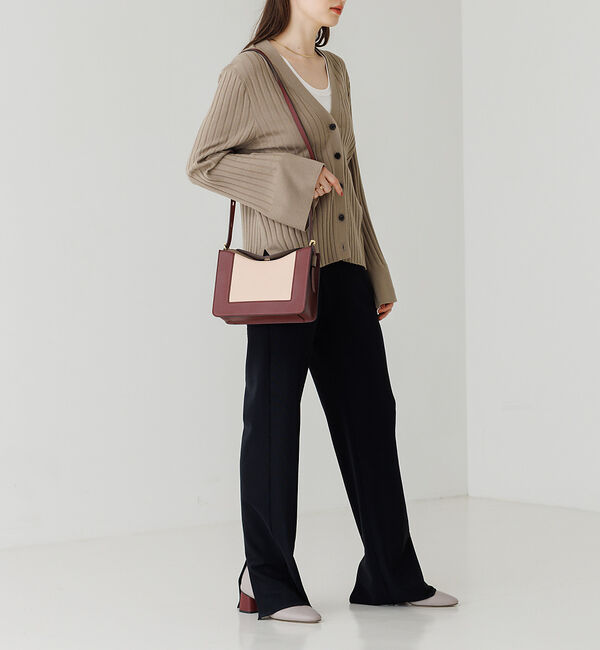 LOWELL things「【LEE掲載】Trench/レザーフラップショルダーBAG」|ショルダー・メッセンジャー|