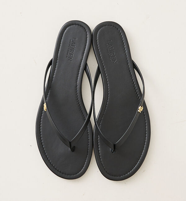 The Store by C' 「【POLO RALPH LAUREN 】RAQUEL／レザーフリップフロップ」|サンダル|
