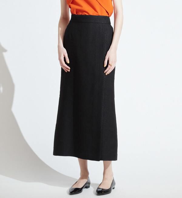 TIARA「ラップタイトスカート」|スカート|ブラック