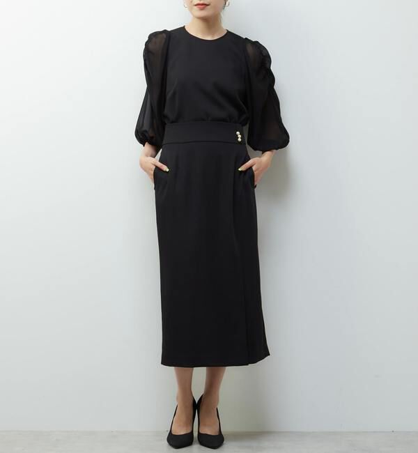 TIARA「シフォンスリーブトップス」|シャツ・ブラウス|