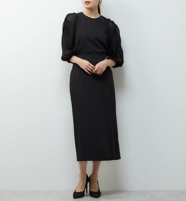 TIARA「シフォンスリーブトップス」|シャツ・ブラウス|