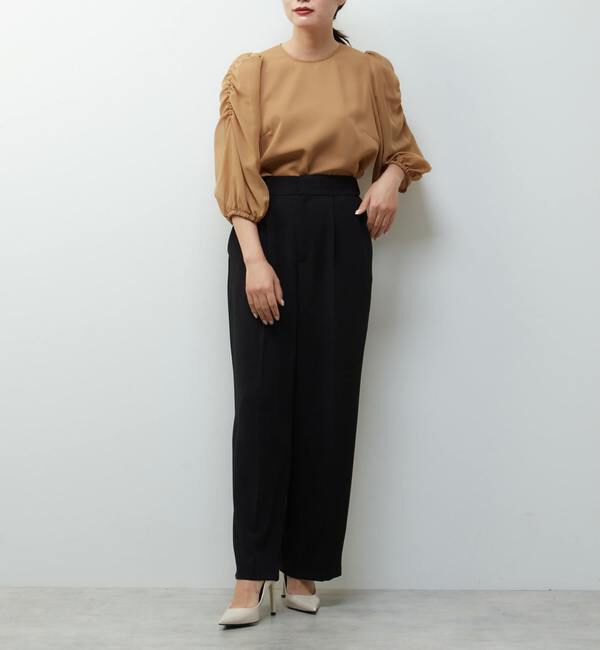 TIARA「シフォンスリーブトップス」|シャツ・ブラウス|