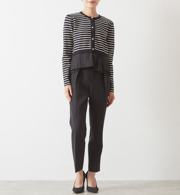 TIARA「《一部別注カラー》【MARILYN MOON/マリリンムーン】パールボタンカーディガン」|カーディガン|