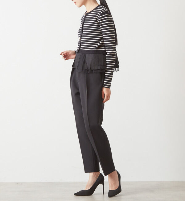 TIARA「《一部別注カラー》【MARILYN MOON/マリリンムーン】パールボタンカーディガン」|カーディガン|