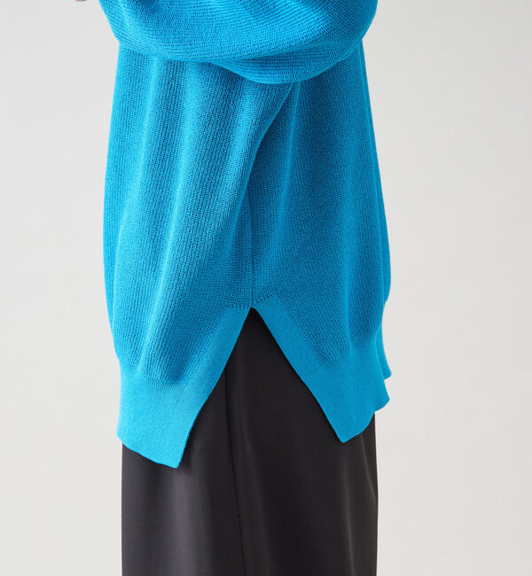 TIARA「ヘンリーネック片畦ニット」|ニット・セーター|