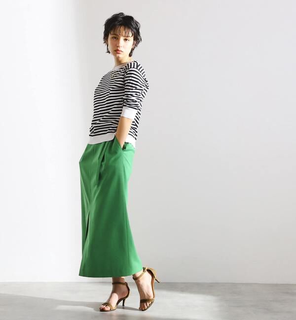 Liesse「ベルテッドロングタイトスカート（セットアップ対応可）」|スカート|