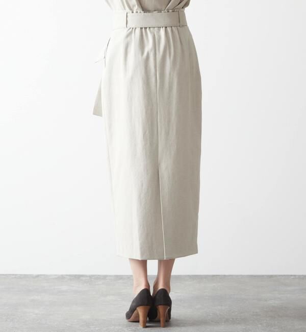 Liesse「バイカラーリボンスカート」|スカート|