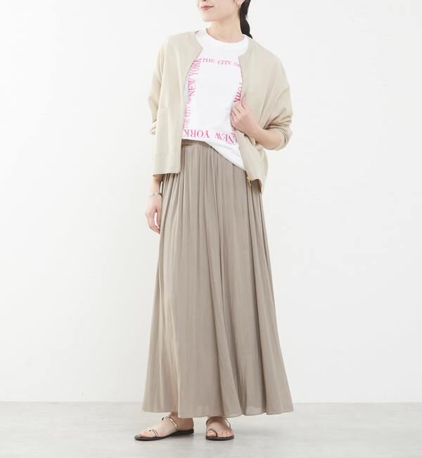 Liesse「パネルフレアスカート」|スカート|