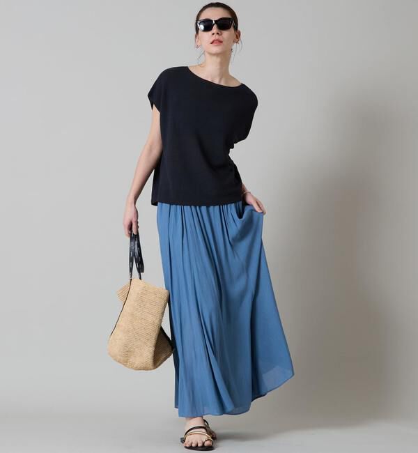 Liesse「パネルフレアスカート」|スカート|