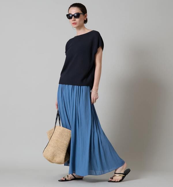 Liesse「パネルフレアスカート」|スカート|