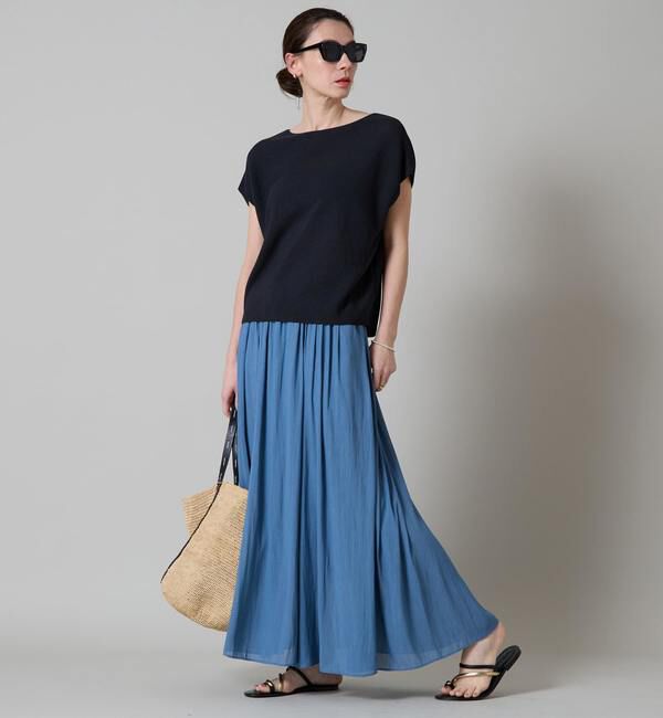 Liesse「パネルフレアスカート」|スカート|