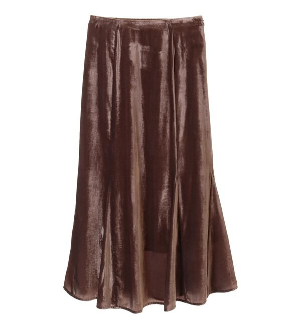 Soffitto「ベロアマーメイドスカート」|スカート|